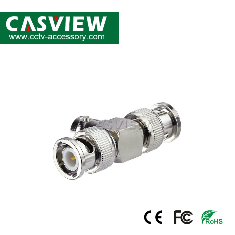 Surveillance Camera BNC Connector with 1 Male and 1 Female Plug CCTV Ce Approved