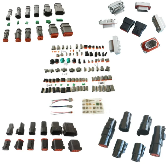 Wasserdichter Stecker der Serie Automotive Deutsch Dt Dtm Dtp Dthd